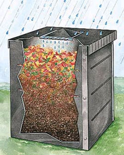 Kompost verbessert die Bodenstruktur