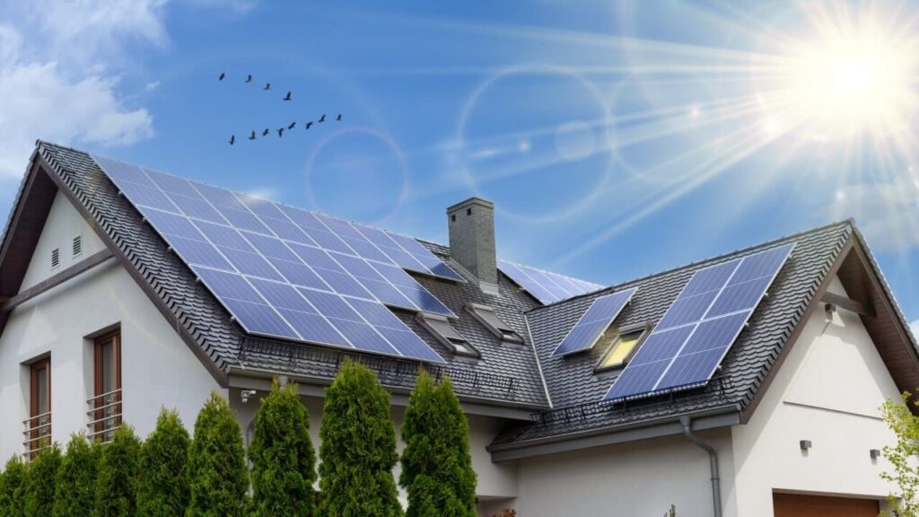 Solar panels for home main