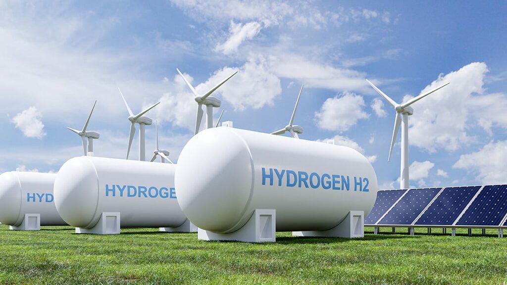 Eines der Wasserstoffprojekte – Foto von der Plattform „EE News