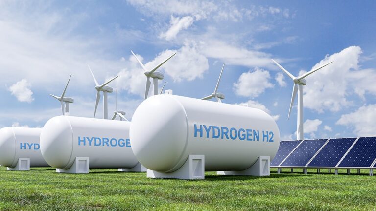 Eines der Wasserstoffprojekte – Foto von der Plattform „E&E News“