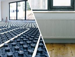 Combining underfloor heating and radiators is actually possible